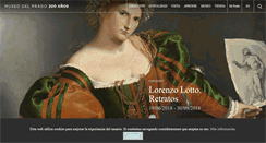 Desktop Screenshot of museodelprado.es