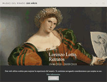 Tablet Screenshot of museodelprado.es